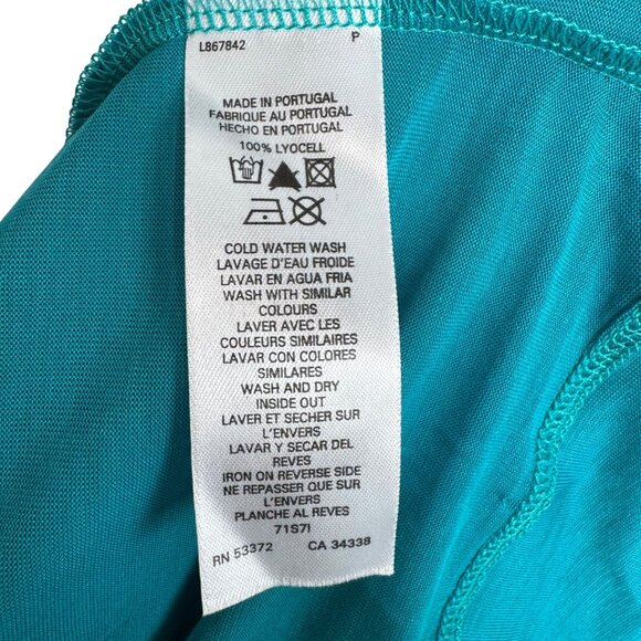 Vintage French Connection Double Layered V-Neck Stretchy Shift Dress Size 6 - Picture 11 of 11